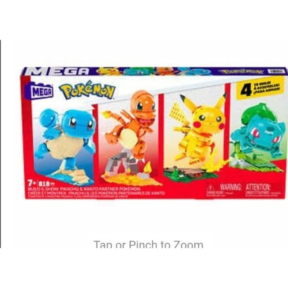 Pokémon Mega Construx Build and Show Bundle brand new